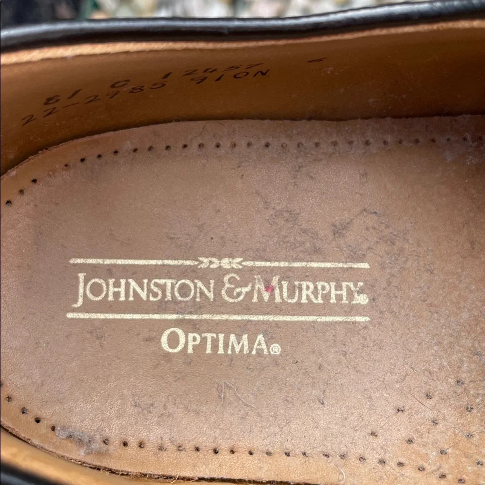 Johnson & Murphy Optima Cap Oxford Dress Shoes‎ - Deep Brown